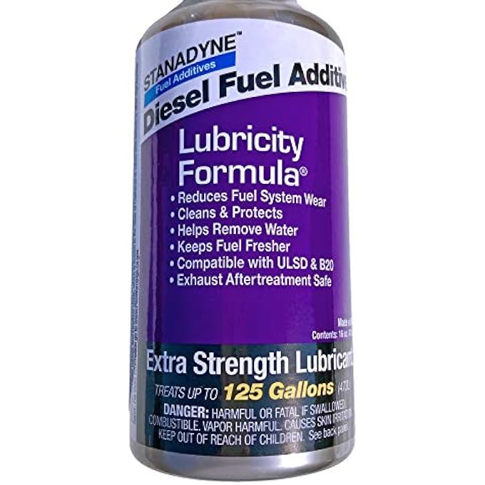 Stanadyne LUBRICITY FORMULA PINT BOTTLE 16 OZ, CASE OF 12 BOTTLES TREATS 125 GALLONS DIESEL FUEL PER BOTTLE. - Image 4